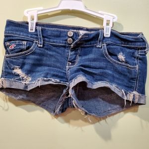 Hollister jean shorts